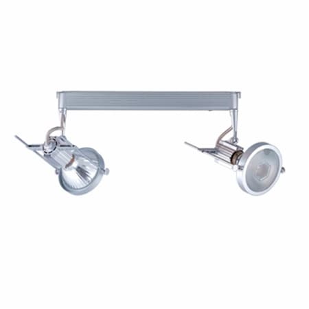 Jesco 120V H-3-Wire Single Circuit Track System - Silver HMH902P38701S